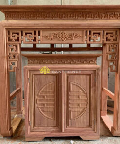 Mẫu bàn thờ đẹp hiện đại gỗ Hương