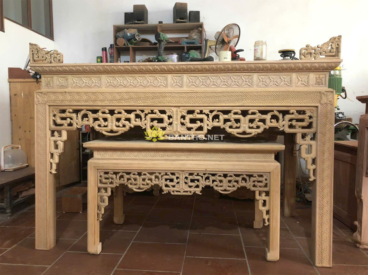 Bàn thờ án gian Triện mẫu đẹp