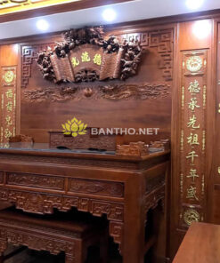 Mẫu phòng thờ gia tiên đẹp