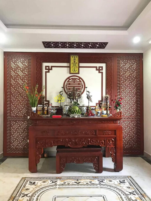Mẫu phòng thờ đẹp hiện đại