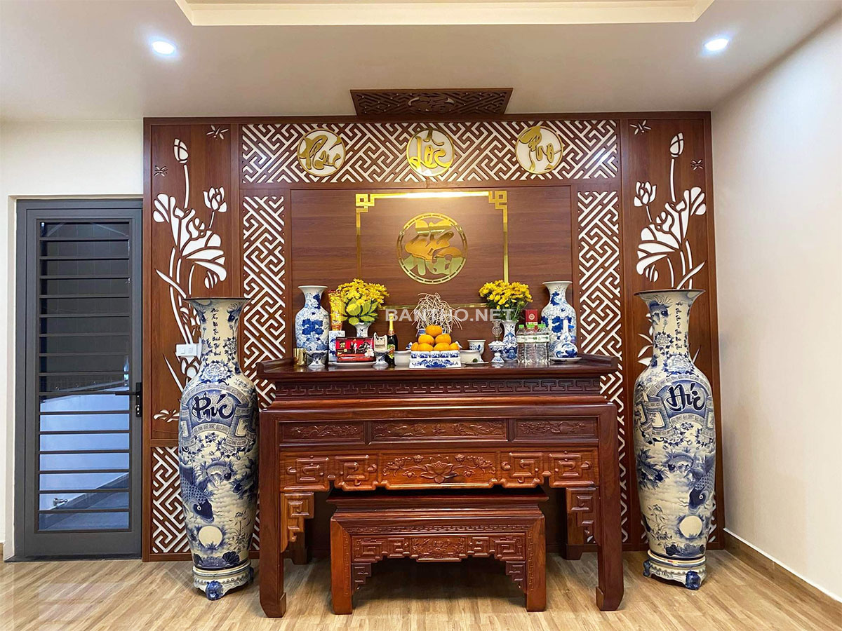 Bàn thờ đơn giản đẹp