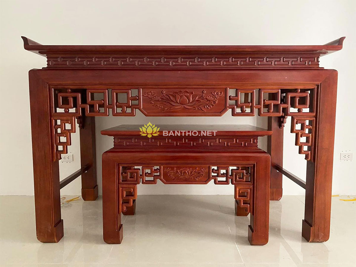 Mẫu bàn thờ gỗ đẹp