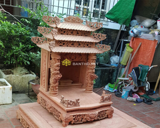 Mẫu Ban thờ thần tài ông địa mái chùa