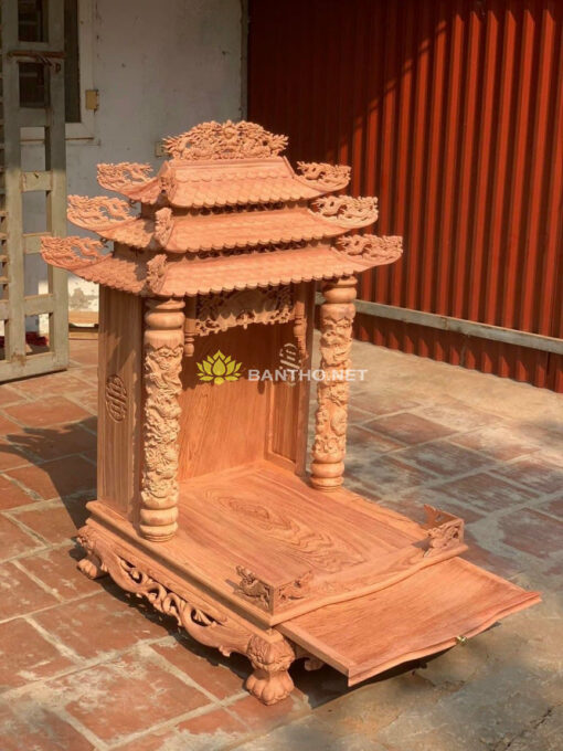 Bàn thờ ông địa thần tài gỗ Hương