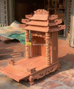 Bàn thờ ông địa thần tài gỗ Hương tại Hà Nội