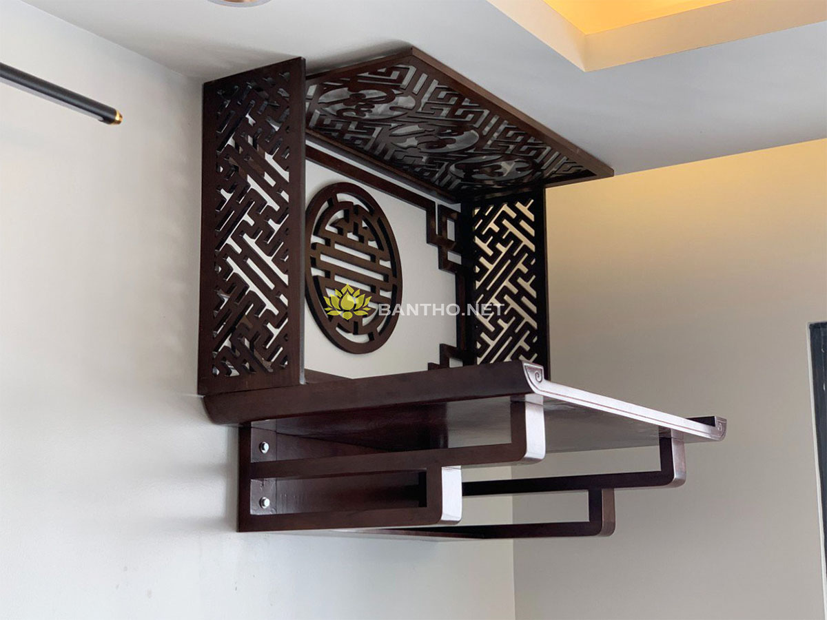 Bàn thờ treo tường đẹp tại Hà Nội
