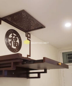 Bàn thờ treo tường đơn giản có ngăn kéo