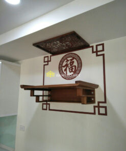 Bàn thờ chung cư kiểu treo tường