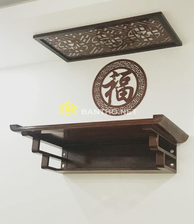 Bàn thờ chung cư treo tường