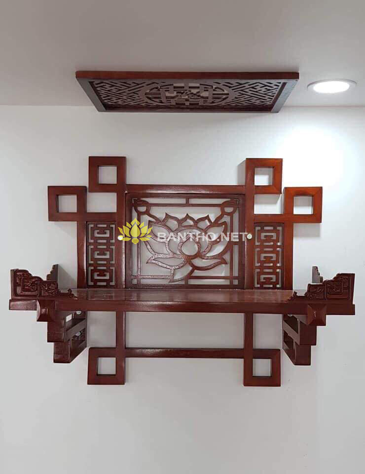 Mẫu bàn thờ treo tường đẹp nhất