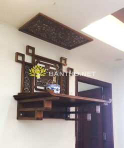 Mẫu bàn thờ treo tường đẹp nhất bằng gỗ 2026