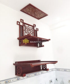 Bàn thờ treo tường 2 tầng