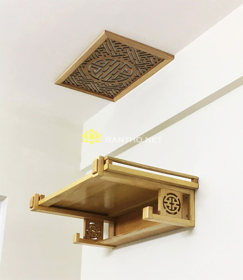 Bàn thờ gỗ treo tường