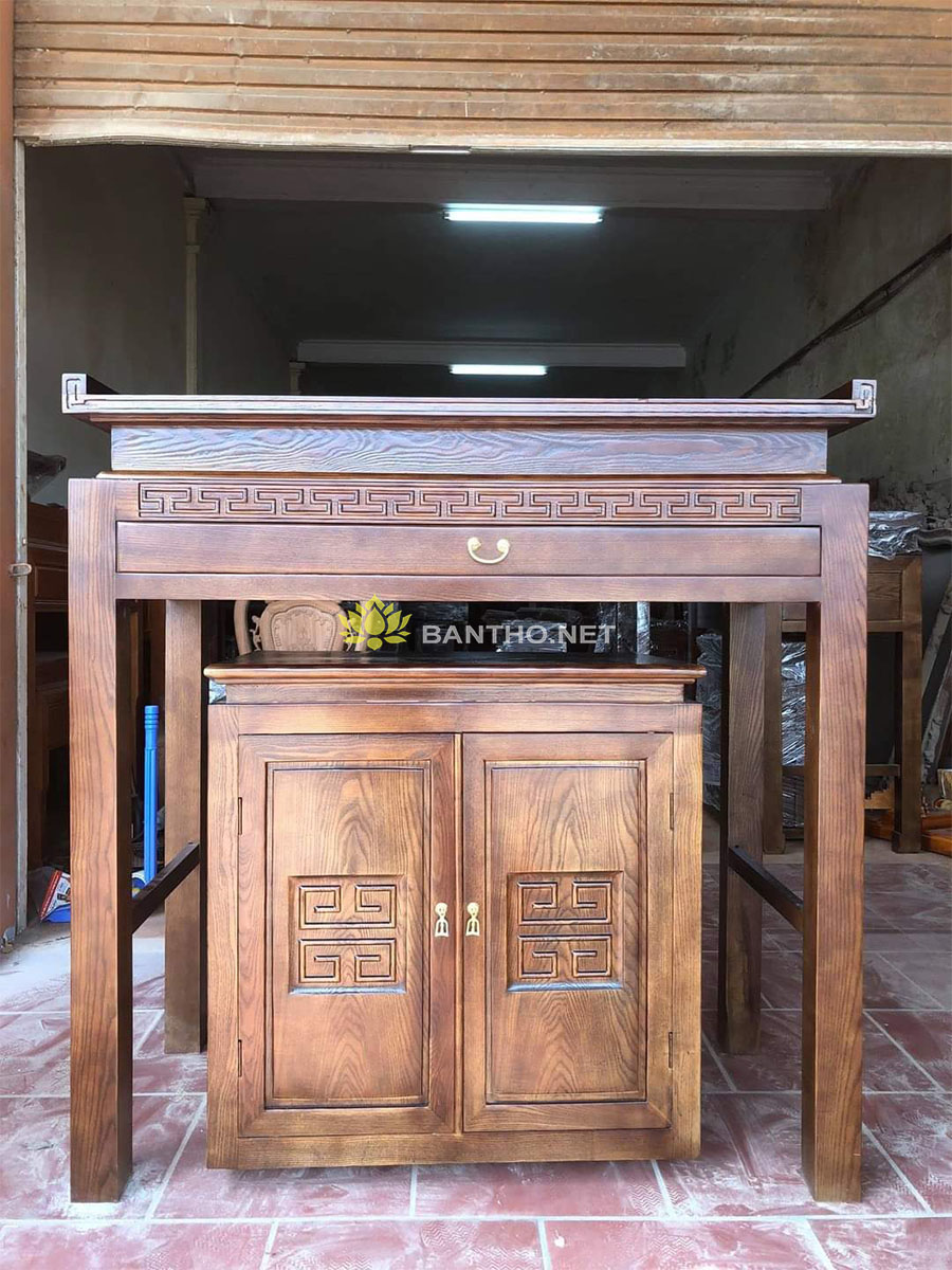 Tủ gỗ thờ gia tiên