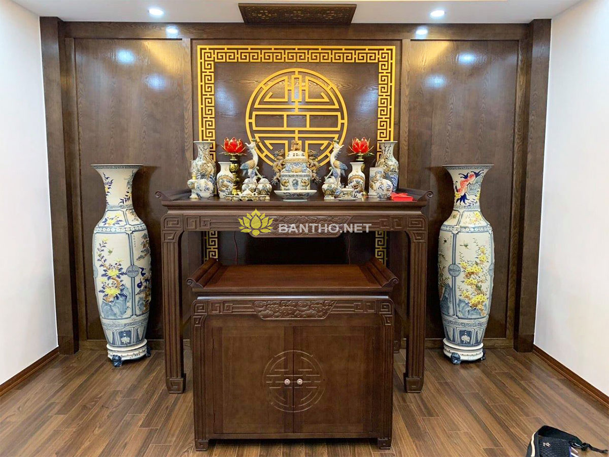 tủ thờ gỗ đẹp