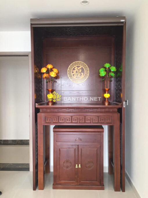 Mẫu bàn thờ chung cư đẹp