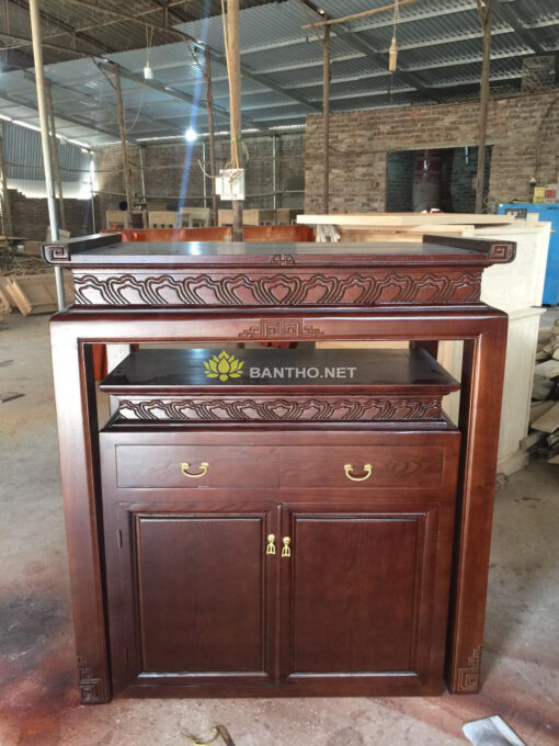 Mẫu bàn thờ phật đơn giản