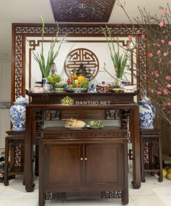 Bàn thờ gỗ đẹp hiện đại