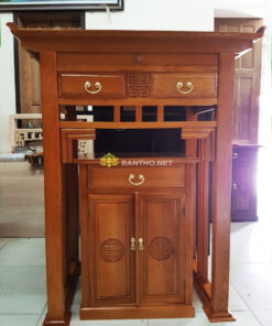 Mẫu bàn thờ chung cư đẹp đơn giản