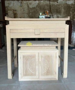 Mẫu bàn thờ chung cư hiện đại chữ Thọ