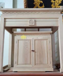 Mẫu bàn thờ chung cư hiện đại