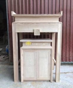 Mẫu bàn thờ chung cư hiện đại chữ Thọ