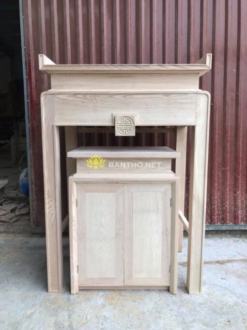 Mẫu bàn thờ chung cư hiện đại chữ Thọ