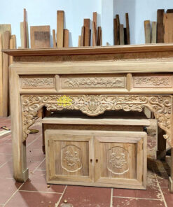 Mẫu bàn thờ gỗ Gụ
