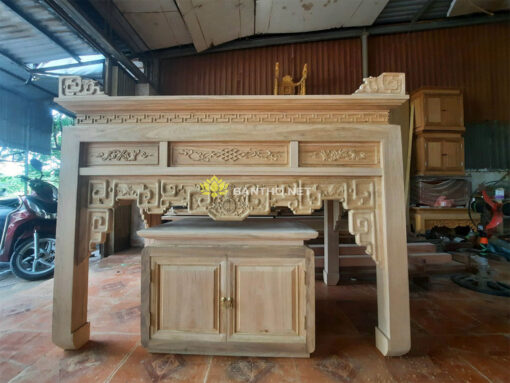 Bàn tủ thờ Ngũ Phúc