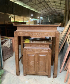 Bàn thờ gỗ Sồi
