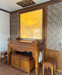 Mẫu bàn thờ Dơi Triện