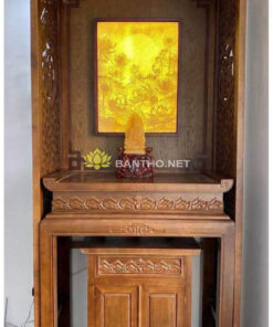 Mẫu bàn thờ phật đơn giản đẹp