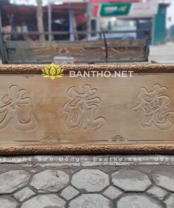 Hoành phi gỗ Dổi
