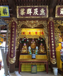 Bộ hoành phi câu đối cho đền thờ, điện thờ