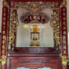 Hoành phi câu đối thờ nhà thờ họ lòng máng cột tròn