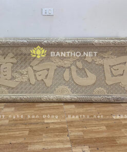 Hoành phi câu đối bằng gỗ đền miếu phủ