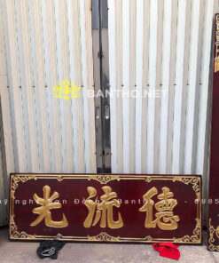 Hoành phi câu đối sơn PU