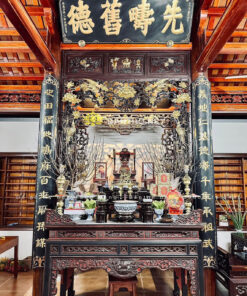 Hoành phi câu đối sơn giả cổ đẹp