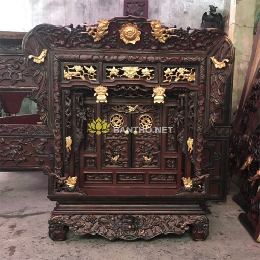 Khám thờ gia tiên sơn giả cổ