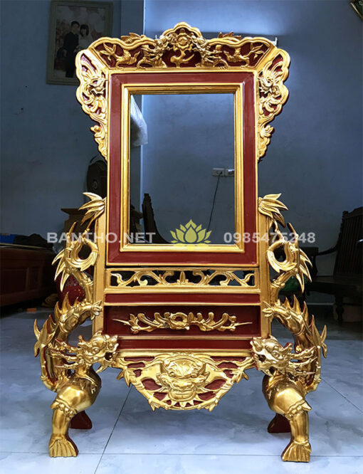 Khung ảnh thờ Rồng hóa Trúc đẹp