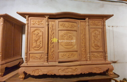 Mẫu tủ thờ truyền thống